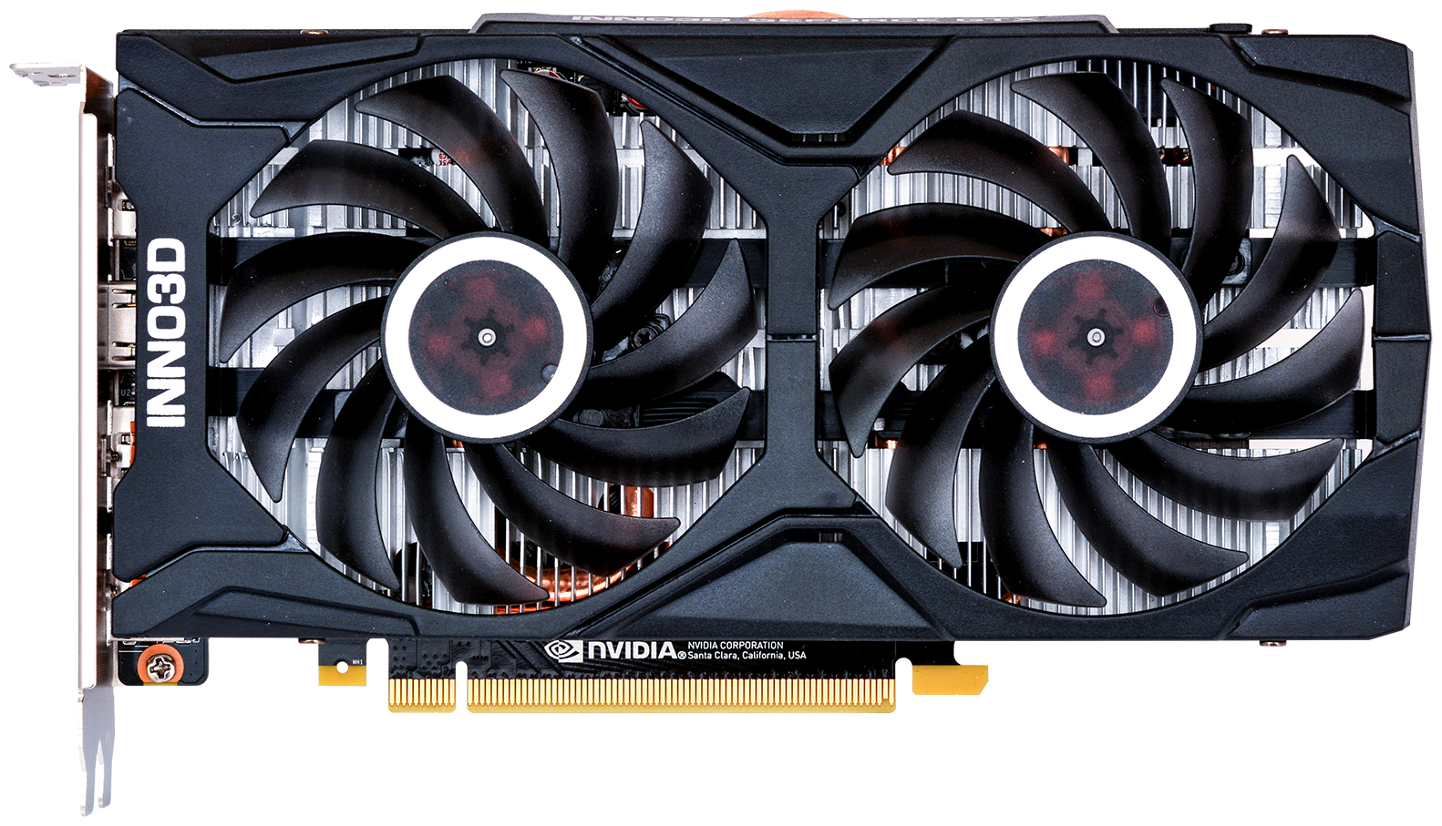 Видеокарта INNO3D GeForce RTX 2060 SUPER TWIN X2 OC 8GB (N206S2-08D6X-1710VA15L), Retail