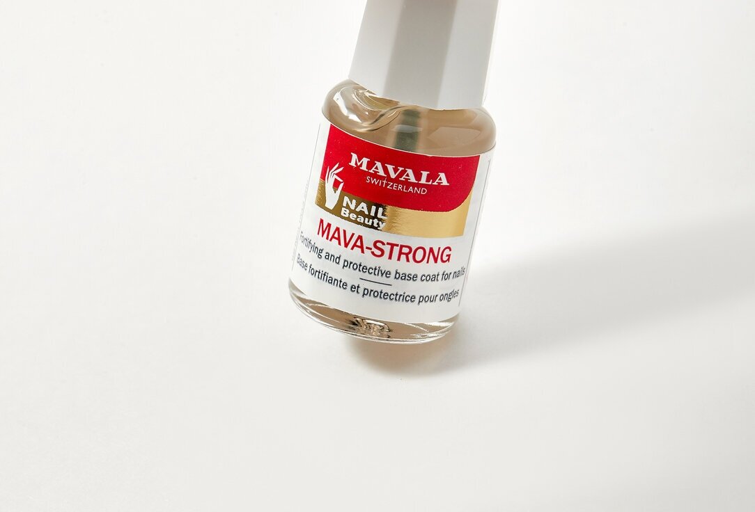 Укрепляющая и защитная основа для ногтей на блистере MAVALA, Mava-Strong carded 5мл