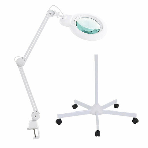 Лампа бестеневая с (лампа-лупа) со штативом Med-Mos 9006LED (9006LED-D-178) (Регистрационное удостоверение)