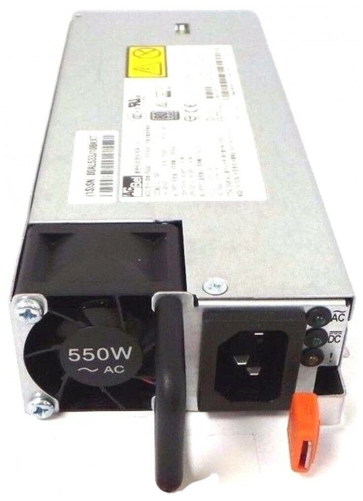 Блок питания Lenovo TCH ThinkSystem Platinum Hot Swap 550W (7N67A00882)