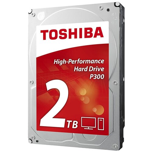 2TB Toshiba (HDWD120UZSVA) P300 {SATA 3 7200 rpm 64Mb buffer 3.5