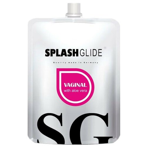 Масло-смазка Splash Glide Vaginal with aloe vera, 100 г, 100 мл, цветочный, 1 шт.