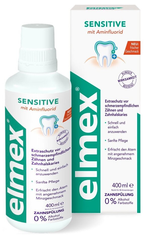 Elmex ополаскиватель для полости рта Sensitive