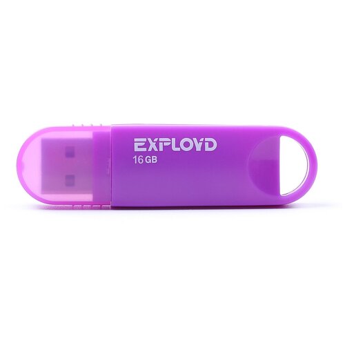 Флешка EXPLOYD 570 16 ГБ, 1 шт., purple