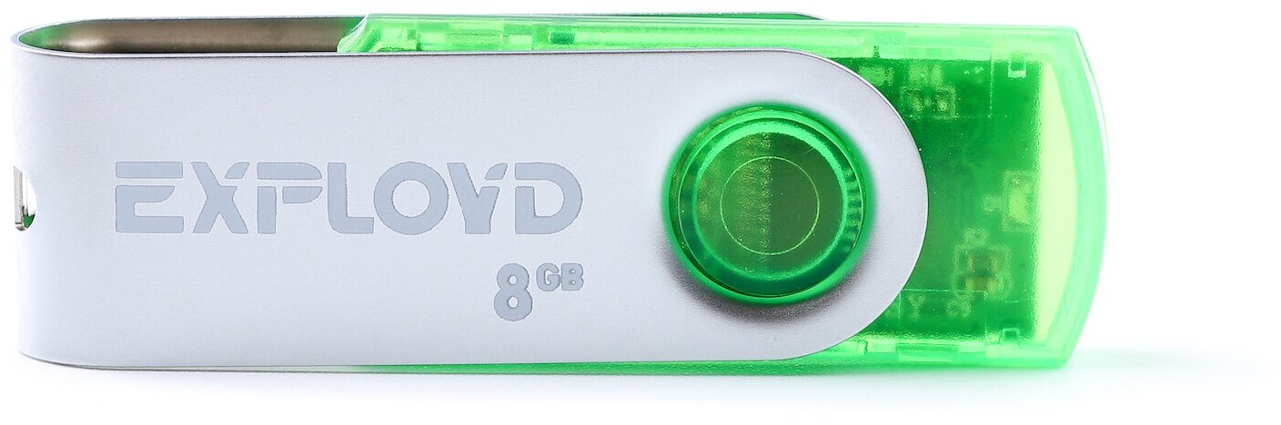 Флешка EXPLOYD 530 8GB Green