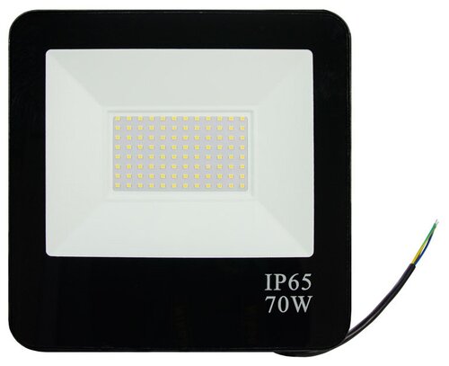 Прожектор светодиодный LightPhenomenON LT-FL-01N-IP65-70W-6500K LED, 70 Вт, свет: холодный белый