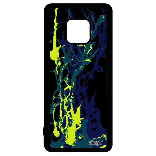 фото Чехол на мобильный huawei mate 20 pro, "огонь" эффект абстракт utaupia