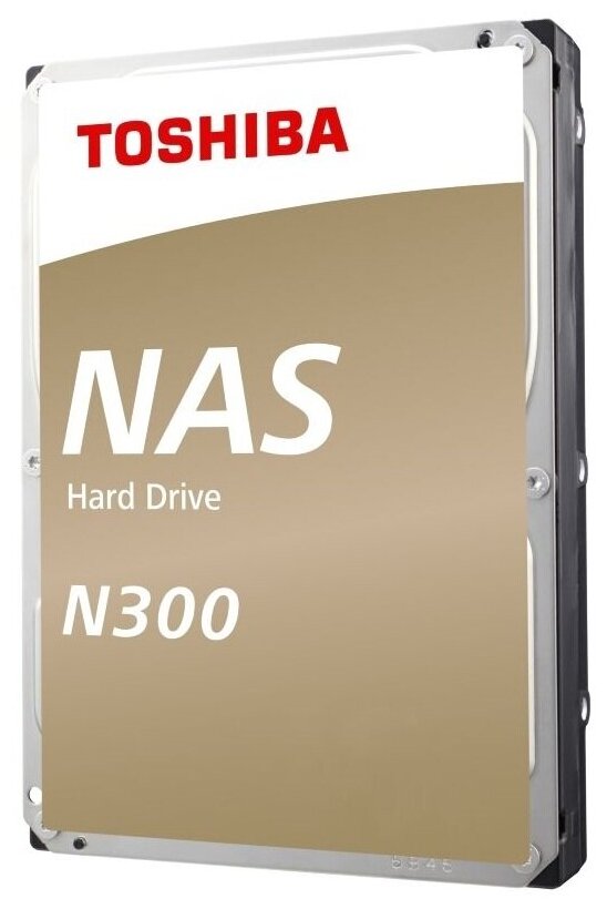 Жесткий диск Toshiba N300 HDWG21EUZSVA, 14ТБ, HDD, SATA III, 3.5", BULK