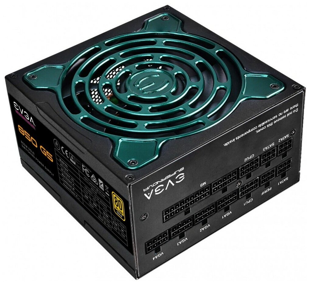 Блок питания EVGA G5 850W (220-G5-0850-X2)