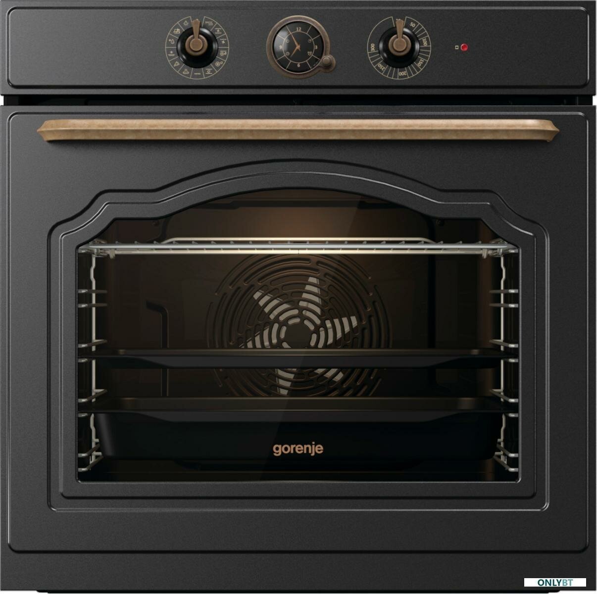 Электрический духовой шкаф Gorenje BOS67371CLB, черный матовый