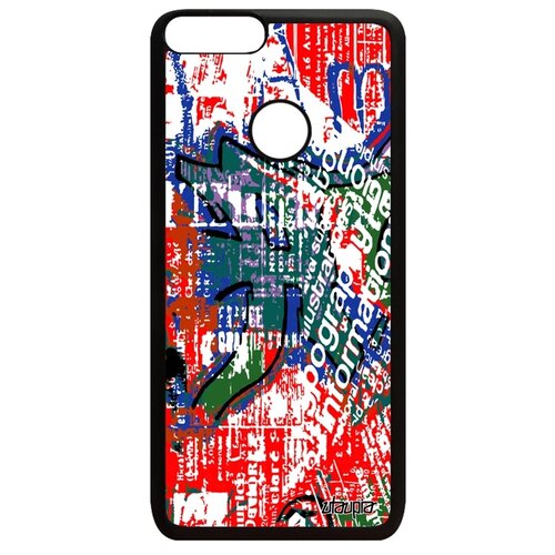 фото Чехол для телефона huawei p smart 2018, "стрит-арт" надпись уличный utaupia