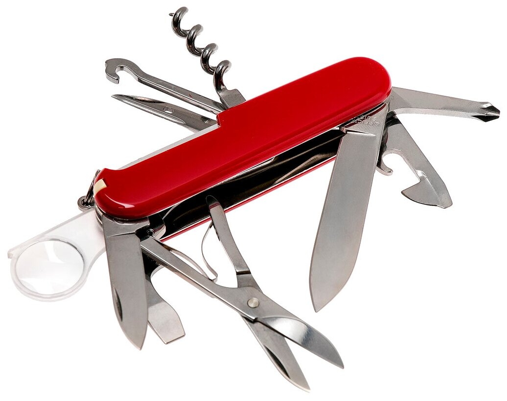 Нож перочинный Victorinox Explorer , красный - фото №4