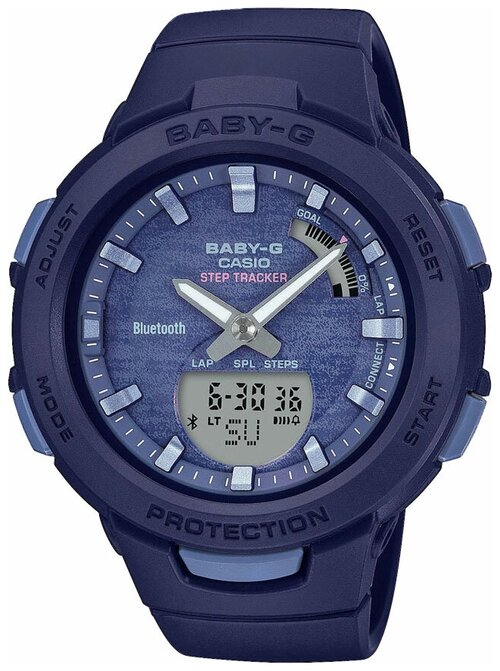 Наручные часы CASIO Baby-G BSA-B100AC-2A, синий