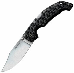 Нож складной Cold Steel Voyager Large Clip Point Plain Edge (29AC) черный