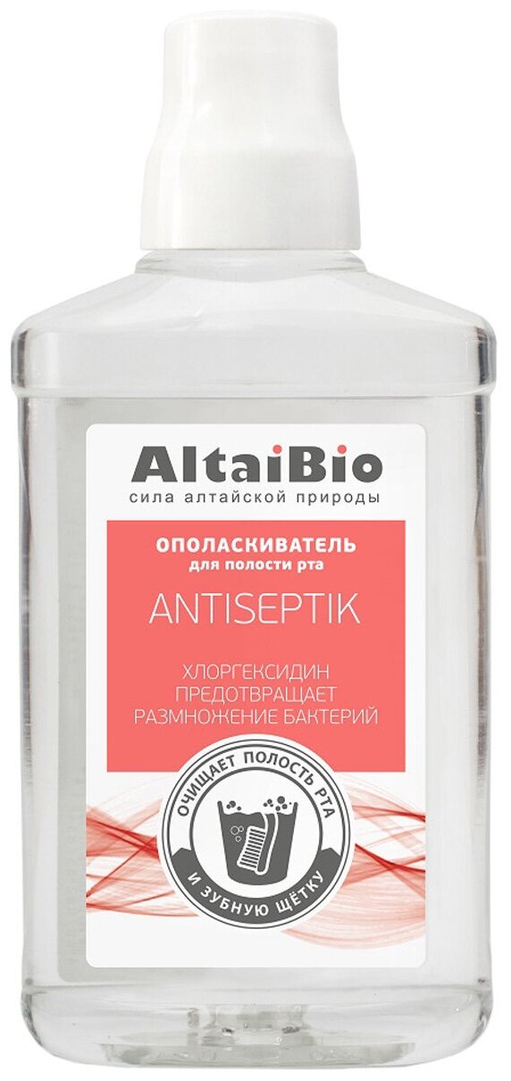 Алтай БИО Ополаскиватель д/рта Antiseptik 400мл