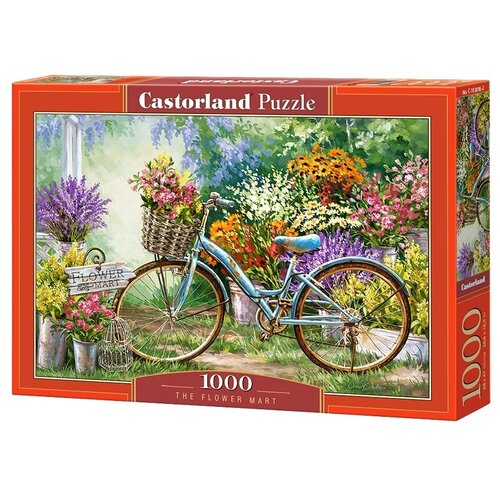 Пазл Castorland The Flower Mart (C-103898), 1000 дет., 47х68х6 см, мультиколор пазл castorland flower day trisha hardwick c 102006 1000 дет