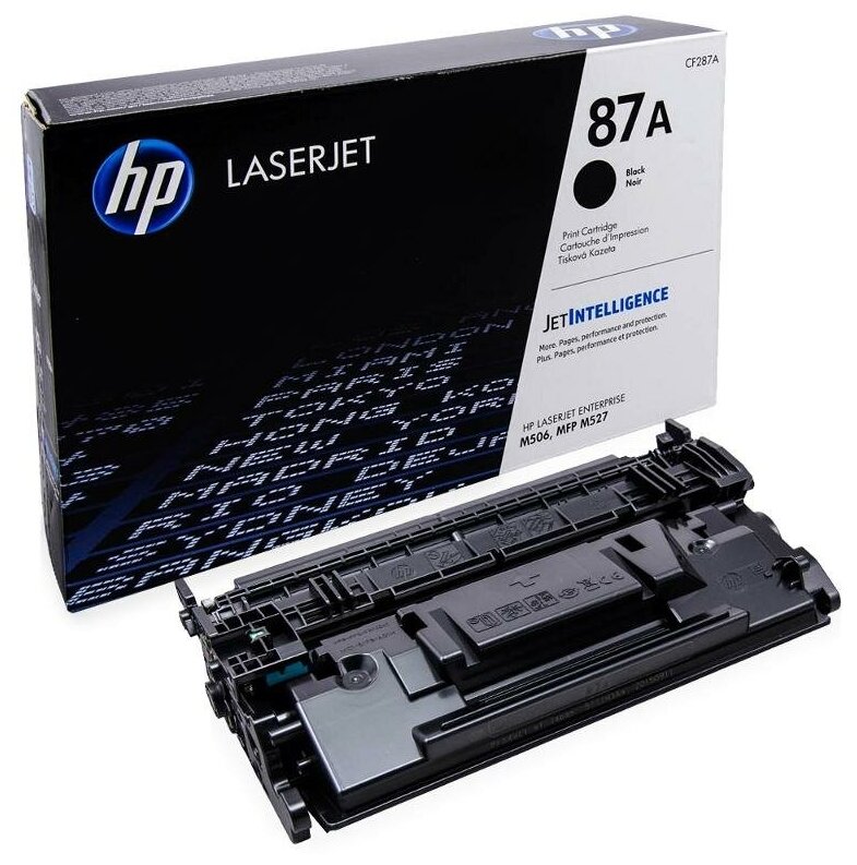 Лазерный картридж Hewlett Packard CF287A (HP 87A) Black