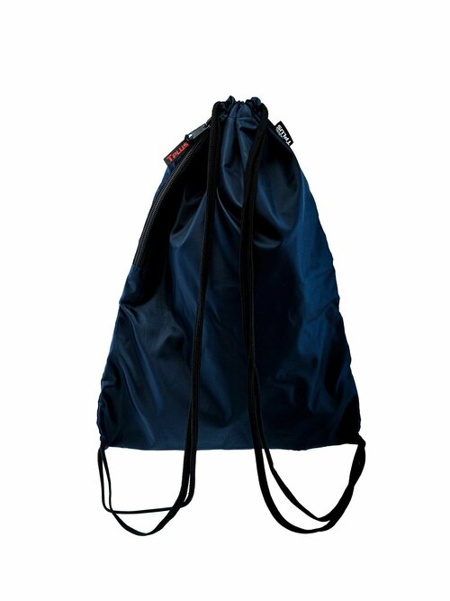 Рюкзак для бассейна, плавания, спорта, мешок для обуви с карманом универсальный 330х440 мм (оксфорд 210, синий), Tplus