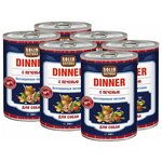 Корм для собак Solid Natura (0.1 кг) 1 шт. Dinner для собак - Печень - изображение