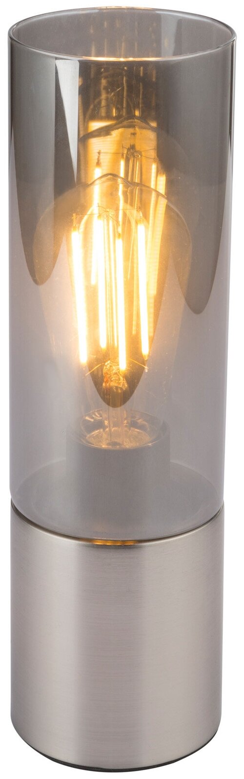 Лампа декоративная Globo Lighting Annika 21000N, E27, 25 Вт, дымчатый