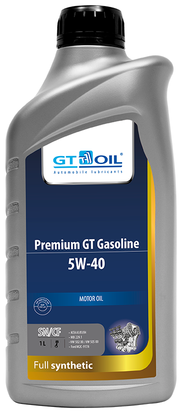 GT OIL Масло Моторное Gt/Жт Oil Premium Gt/Жт Gasoline 5w-40 Синтетическое 1 Л 8809059407219