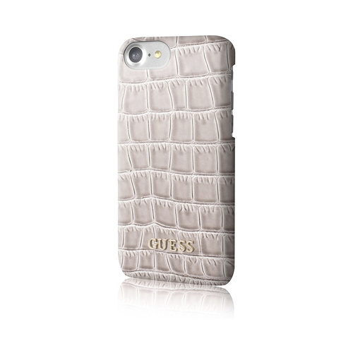 Накладка Guess Croco Hard PU для iPhone 7 / 8 / SE 2020 - Beige