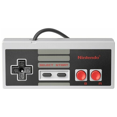 45496444853 Геймпад проводной Nintendo NES Controller серый