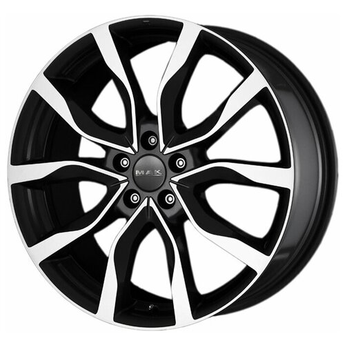 фото Колесный диск mak wolf 8х19/5х108 d72 et45, black mirror