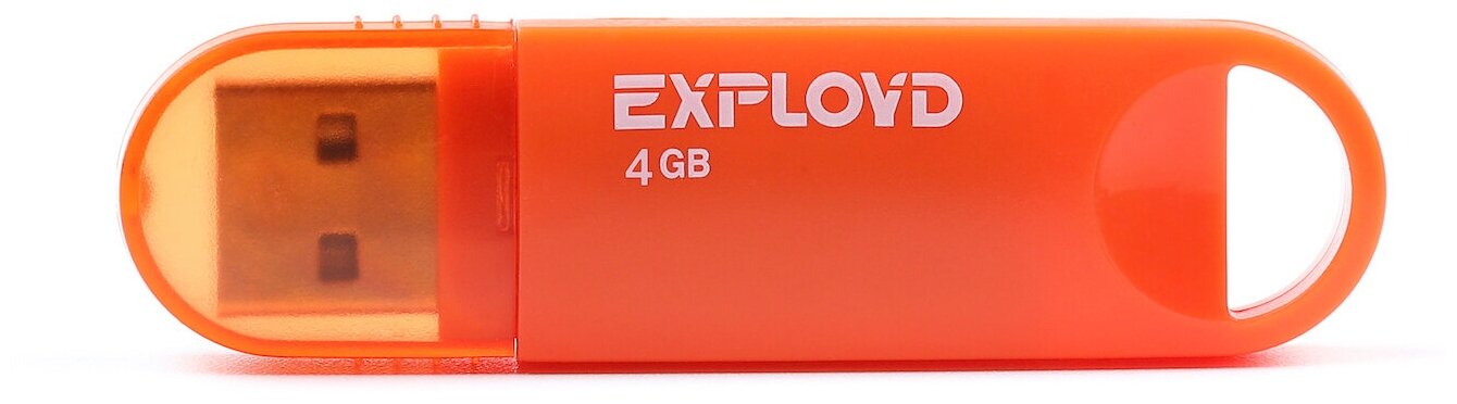 Флеш-накопитель USB 4GB Exployd 570 оранжевый