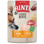 Влажный корм для собак Rinti Leichte Beute, говядина, курица 400 г - изображение