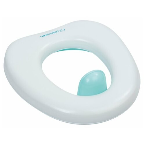 Bebe confort сиденье Padded toilet trainer seat, белый/голубой губка bebe confort мягкая 3107202900 желтый кит