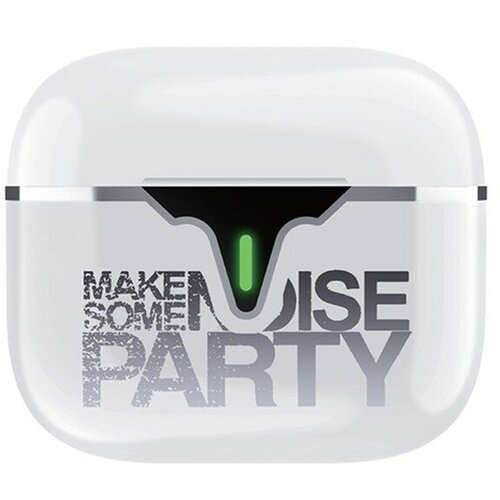 Наушники Qumo LiFE Party ВТ 0101 беспроводные вкладыши с микрофоном TWS Bluetooth белый 119900₽
