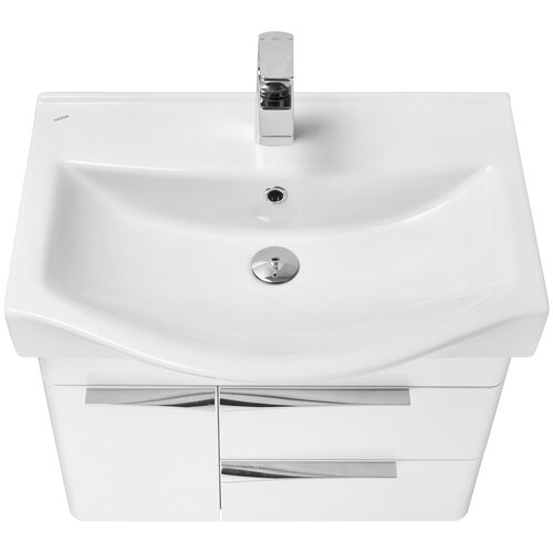 фото Тумба под раковину aquaton беверли 65 белый (1a235301bv010) акватон