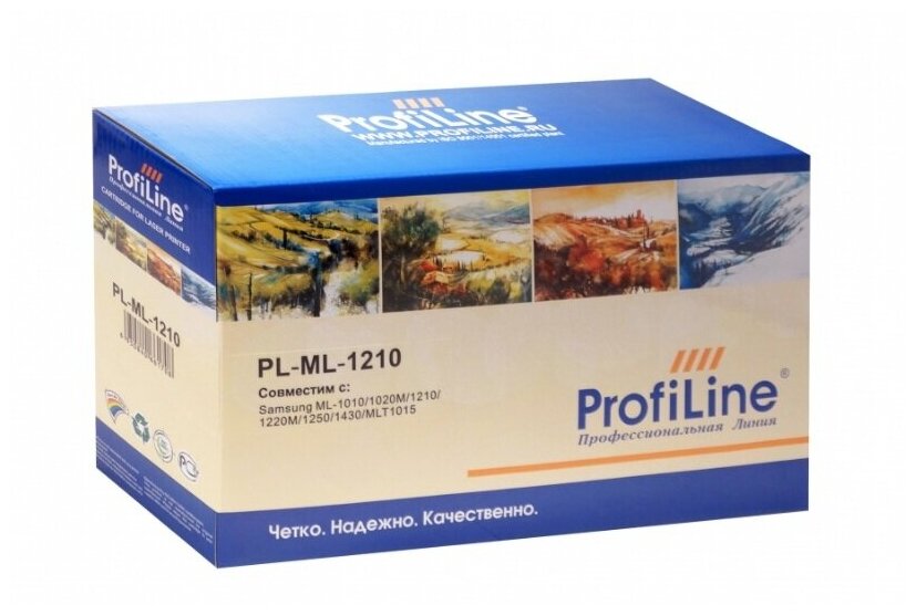 Картридж PL-ML-1210 для принтеров Samsung ML-1010, 1020M, 1210, 1220M, 1250, 1430, SF5100, 5100P, Xerox Phaser 3110, 3210, Lexmark E210, 212 2500 копий ProfiLine