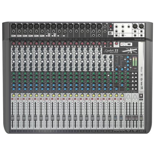 фото Soundcraft signature 22 аналоговый микшерный пульт, 22 входа, 16 x preamps, 8 x dbx lim