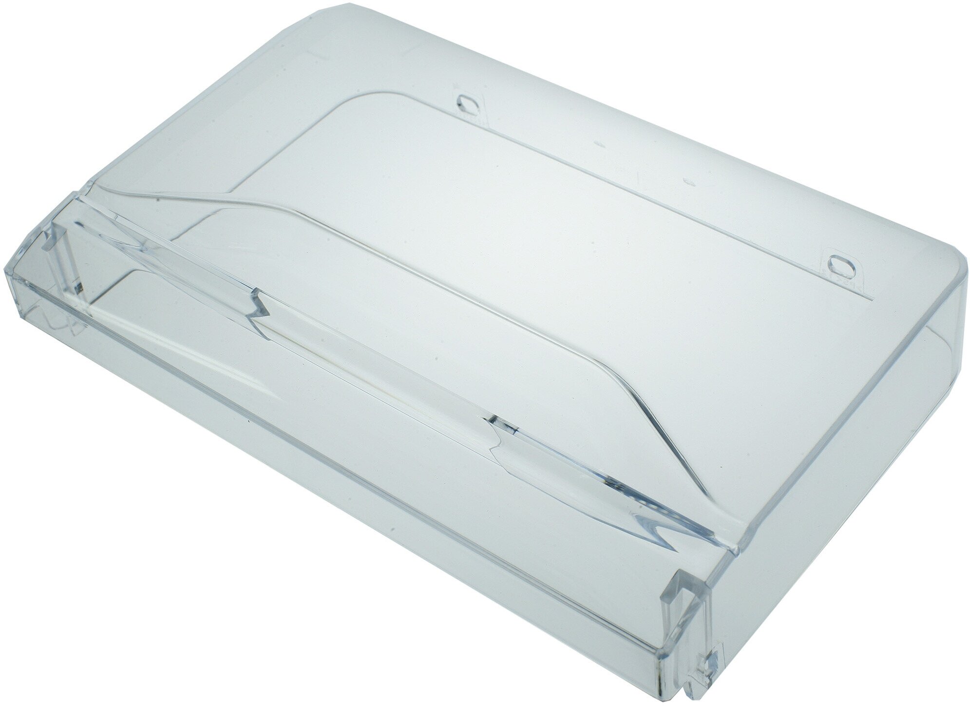 Панель ящика холодильника Indesit, Hotpoint-Ariston, Ariston, Whirlpool 250х168, цвет прозрачный