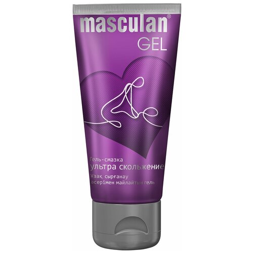 Гель-смазка masculan Ultra Glide, 50 мл, 1 шт. гель смазка masculan lubricant intimate 60 г 50 мл 1 шт