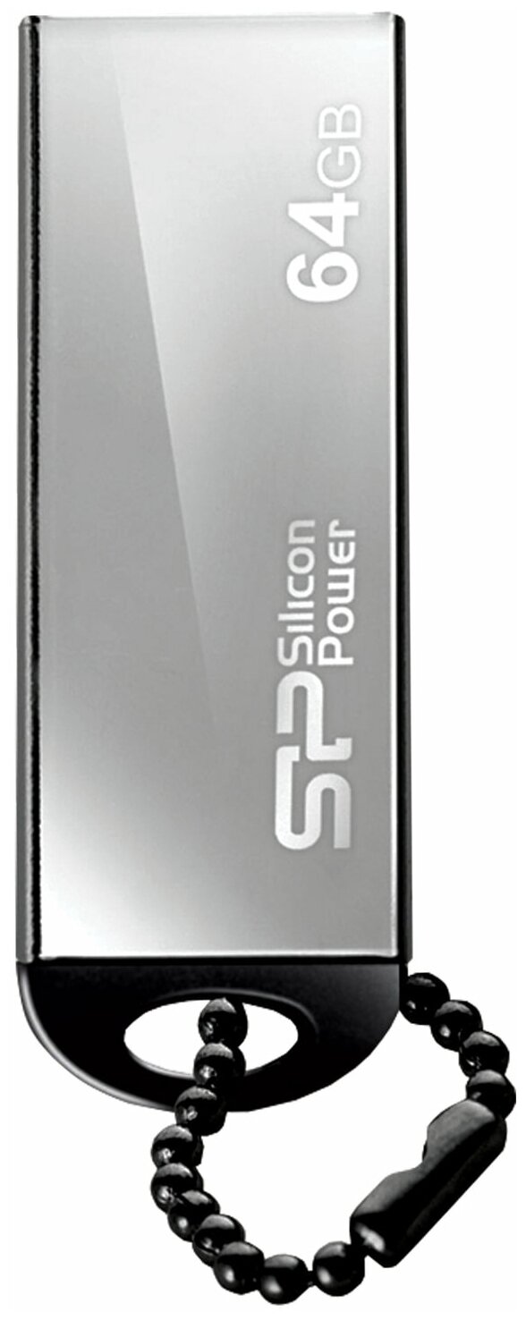 Флешка Silicon Power 64Gb Touch 830 SP064GBUF2830V1S USB2.0 серебристый SP064GBUF2830V1S