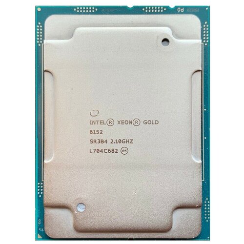 Процессор Intel Xeon Gold 6152 LGA3647, 22 x 2100 МГц, OEM процессор intel xeon gold 6448y 32 x 2100 мгц oem