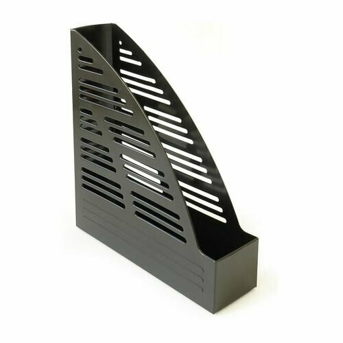 Лоток вертикальный Buro Премиум 285x240x70 пластик черный 588₽