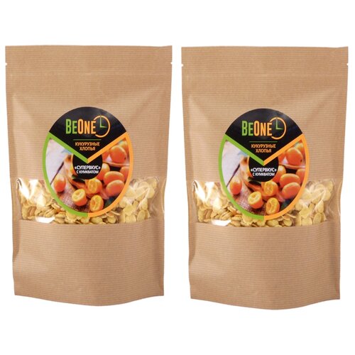 фото Набор хлопья кукурузные beone супервкус 2штх300гр