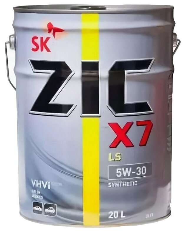 Zic1 ZIC Масло мотор. ZIC X7 LS 5W-30 (20л)