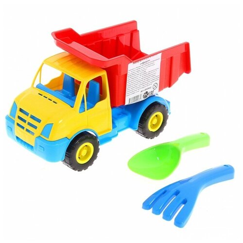 фото Игрушка "детский автомобиль" с песочным набором (крош) 40-0043 karolina toys