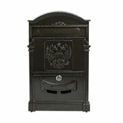 Ящик почтовый уличный для частного дома аллюр №4011 "Герб"