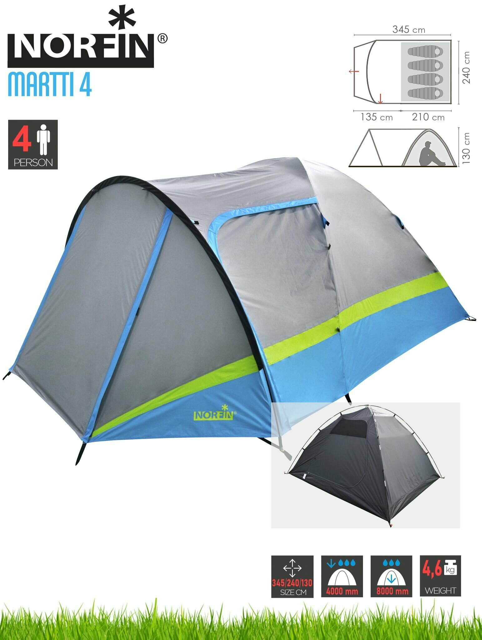 фото Палатка Norfin MARTTI 4 NFL (NFL-10103)