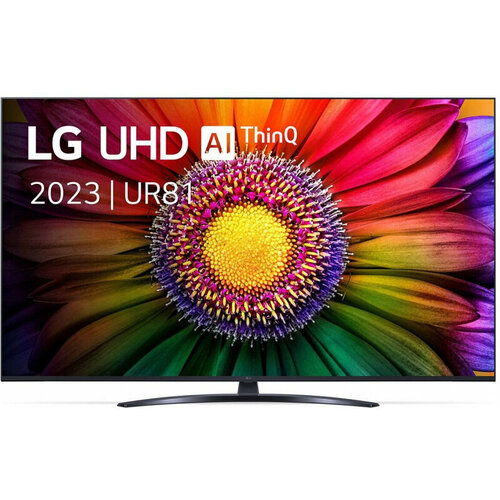 LG Телевизор 50 LG 50UR81006LJ DLED, 4K Ultra HD 38402160, Smart TV, черный телевизор oled 65 lg oled65g2rla adgg атласное серебро ultra hd 4k 120hz smart tv