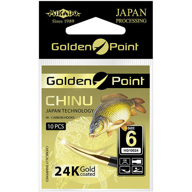 Крючок MIKADO Golden Point Chinu