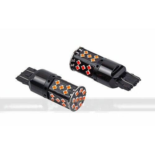 Светодиодная лампа автомобильная GNX W21/5W автолампа LED красная canbus лампочка 1 шт