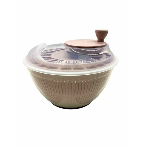 Сушилка для салата и зелени центрифуга для сушки овощей и фруктов ручная механическая 168300₽