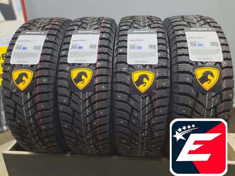 Автошины Cordiant Snow Cross 2 175/70 R13 82T шип - фото №8